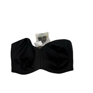 NWT Delimira black strapless underwire bra size 38F